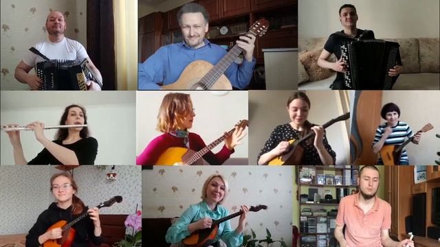 Государственный оркестр народных инструментов "МАРИЙ КУНДЕМ". #ИГРАЕМДОМА