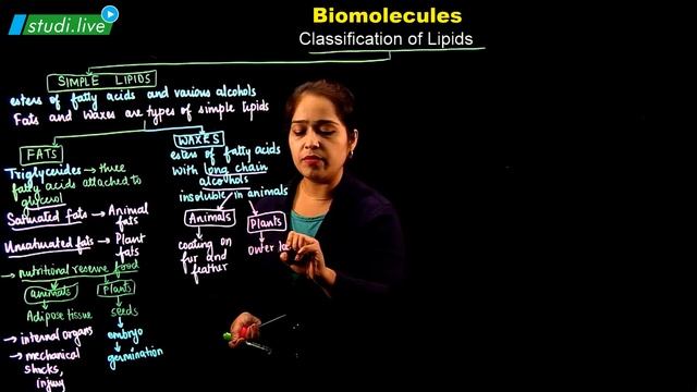 Biomolecules || Classification of Lipids || #biology #neet #neet2022