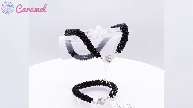 64291 бусы браслет цирконий куб черный смотреть онлайн