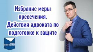 Как подготовиться к заседанию по избранию меры пресечения?