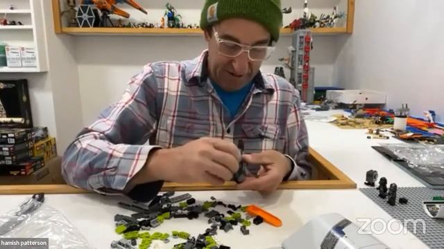 Bad Batch attack shuttle LEGO 75314 live build смотреть онлайн