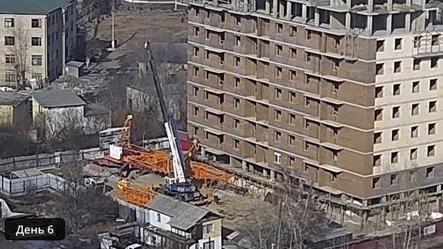 SMK-10.200 | НОВЫЙ КРАН | Монтаж башенного крана смотреть онлайн