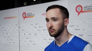 Artem Dolgopyat (ISR) Interview 2019 Worlds Stuttgart - Qualifications