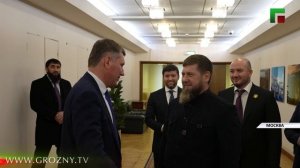 Рамзан Кадыров в ходе рабочей поездки провел ряд важных встреч в Москве