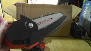 Electric Chain Saw 4 inch Lithium Battery