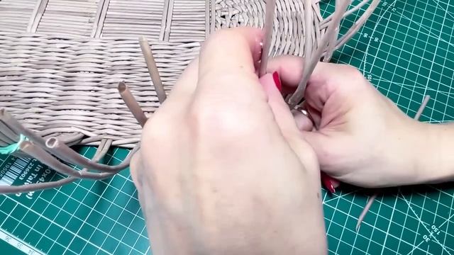 МК Плетёная пасхальная корзина. ЧАСТЬ 1