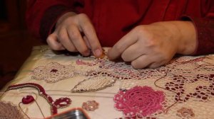 Ирландское кружево - КАК Я ВЯЖУ СЕТОЧКУ