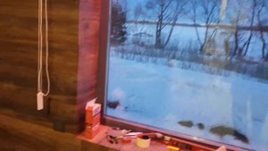 Подсветка окна. неоновая лента.