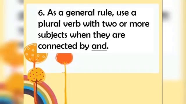 Rules on Subject-Verb Agreement (Rules 4-6) смотреть онлайн