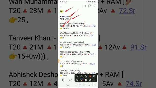GS vs KLS Dream11  GS vs KLS Dream11 Prediction  GS vs KLS Dream11 Team  GS vs KLS Match Today