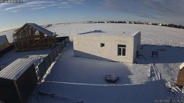 ДОМ МОРКОВЫЧА ТАЙМЛАПС  (солнечный денёк)