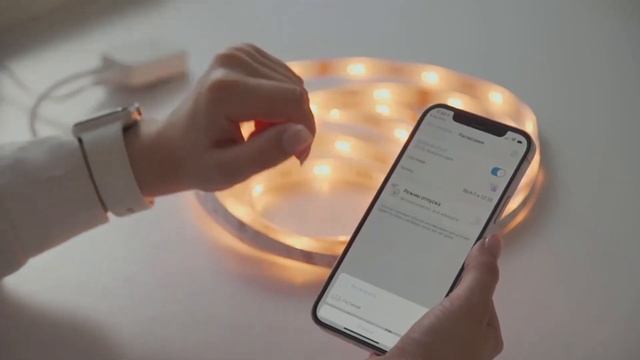 Как удлинить умную ленту Gauss Smart Light смотреть онлайн