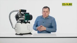 Автоматическая насосная станция для частного дома Насос DAB AquaJet Inox с гидроаккумулятором GWS