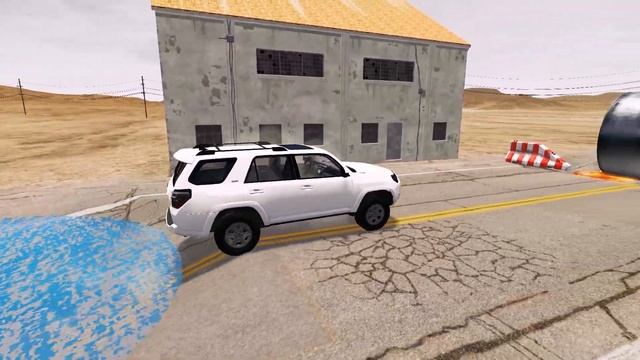 Самые лучшие такчи! Автосимулятор BeamNG.drive  - КрашТесты! ТестДрайв! #Препядствия #ямы