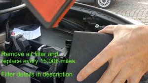 How to Replace an Engine Air Filter on a Toyota C-HR Hybrid (2018 - 2022)