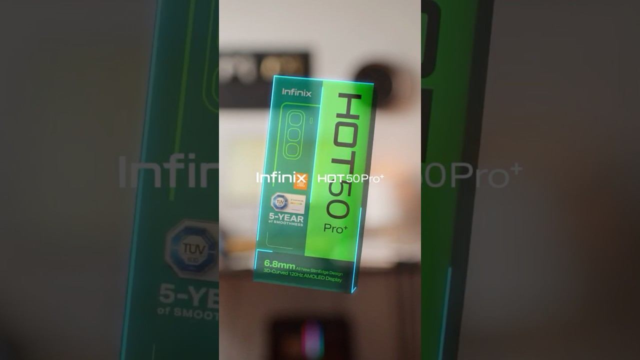 Infinix HOT 50 Pro+: Новый уровень технологий #smartphone #смартфон #прочный #тонкий