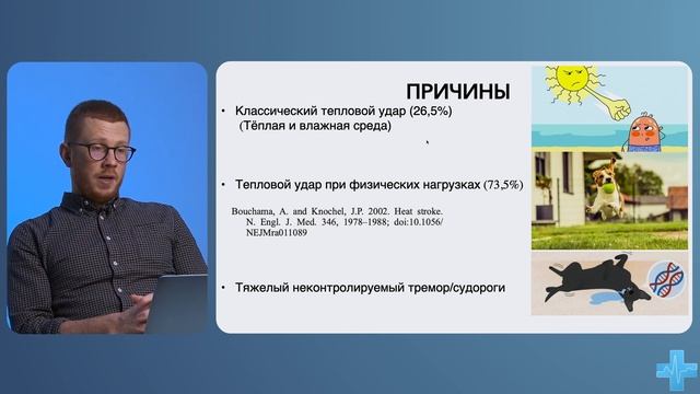 Тепловои удар у животных.