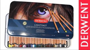 Обзор цветных карандашей Derwent Lightfast ✏️ Вся правда о плюсах и минусах карандашей