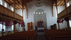 Лютеранская церковь (немецкая кирха) в селе Зоркино. Марксовский район Саратовской области.