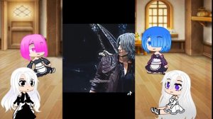 Re:zero react to Subaru (Subaru as Dante)