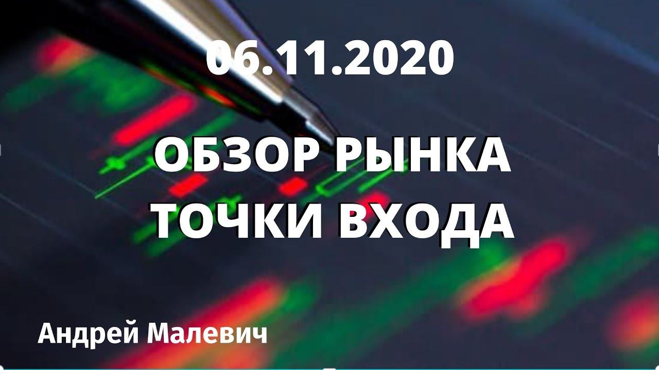 06.11.2020 Торговые идеи на рынке Forex/Точки входа в рынок форекс/Сырье/