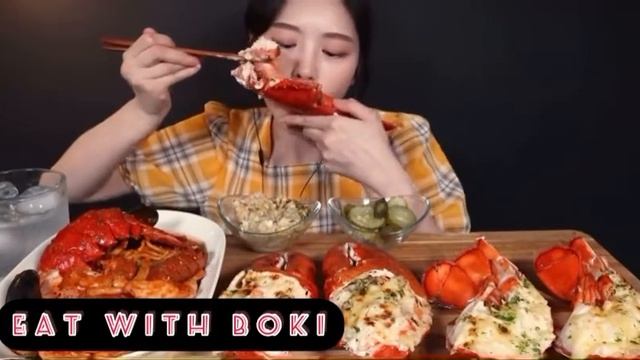 ASMR EATING | SEAFOOD MUKBANG 🦞