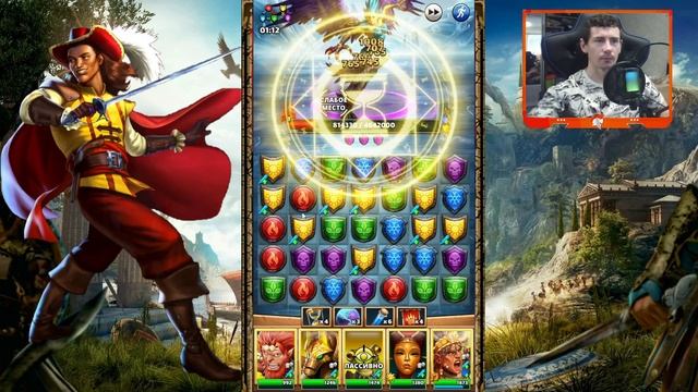 Редкий титан: Королева Гарпий. #empiresandpazzles смотреть онлайн