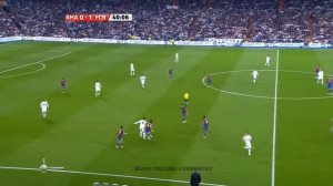 Первое Эл-классико Роналду, против Барселоны на камп-ноу