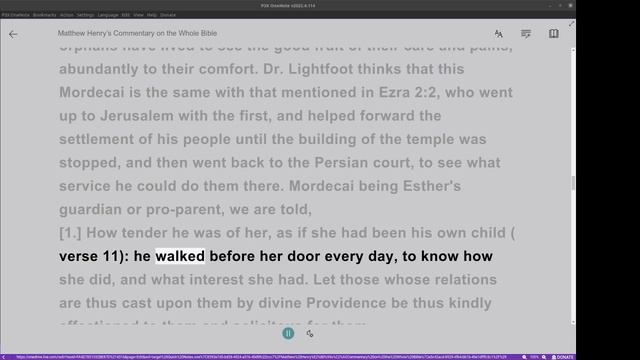 Matthew Henry's Commentary on the Whole Bible. Audio produced by Irv Risch. Ester, Chapter 2 смотреть онлайн