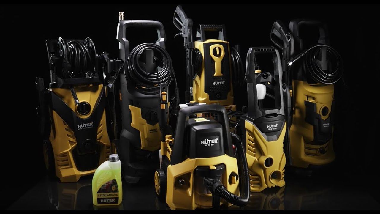 Линейка моек Huter смотреть онлайн