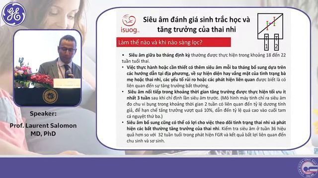 #01b (VN) Thai chậm tăng trưởng trong tử cung giai đoạn sớm và muộn. Prof. Laurent Salomon MD. PhD. смотреть онлайн