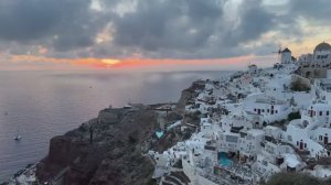 🇬🇷 Ия, Санторини, Греция: Исследование острова Голубой мечты 💙 Романтический закат