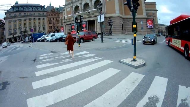 Прогулка по Стокгольму за минуту