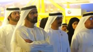 Visit of HH Sheikh Mohammed Bin Rashid Al Maktoum to Container Terminal 3 at Jebel Ali Port