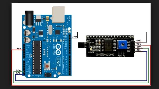 How to connect a LCD Adapter, I2C Lcd - смотреть видео онлайн от ...