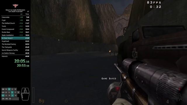 RtCW Speedrun in 39:55 смотреть онлайн