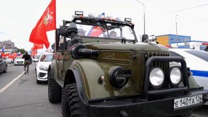Автопробег в честь Дня Победы 9 мая