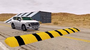 КрашТест Симулятор с препядствиями - BeamNG.drive  - Играмания! ТестДрайв!#Препядствия #ямы #встречн