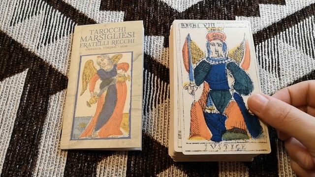 Обзор Tarocchi marsigliesi Fratelli Recchi (серия Anima antiqua, Lo Scarabeo)