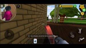 Как пройти уровень с камином в игре Scary teacher 3D! #videogames #video