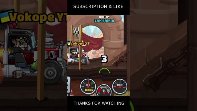 🎧 NEW Community Showcase 🎧 (Cannonbill Fun #2) - Hill Climb Racing 2 #shorts #hcr2