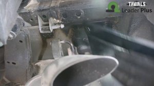 Установка фаркопа N121-A на NISSAN QASHQAI (J10E) 2007 - 2014 г. в.