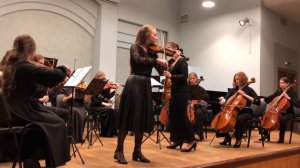 М. Глинка - Разлука, камерный оркестр МГМК им. М. Глинки (Минск), скрипка - Анна Стельмашонок