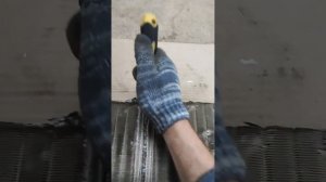 Самый лучший и простой способ разбора радиаторов кондиционера, сплит системы. Кондиционер БК-2500