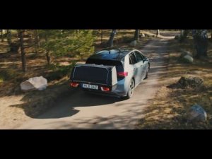 Грузовой складной бокс на фаркоп onto THULE