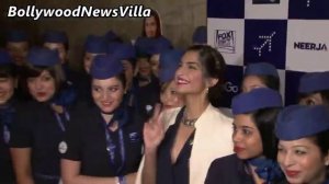 Sonam Kapoor hosts special screening of NEERJA for INDIGO Airline Air Hostesses.