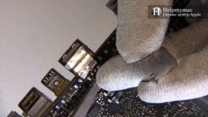 Методика замены USB разъема на MacBook Pro