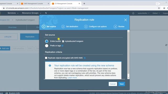 AWS Cloud Tutorial -43 -How Do I Add a Cross Region Replication(CRR) Rule to an S3 Bucket