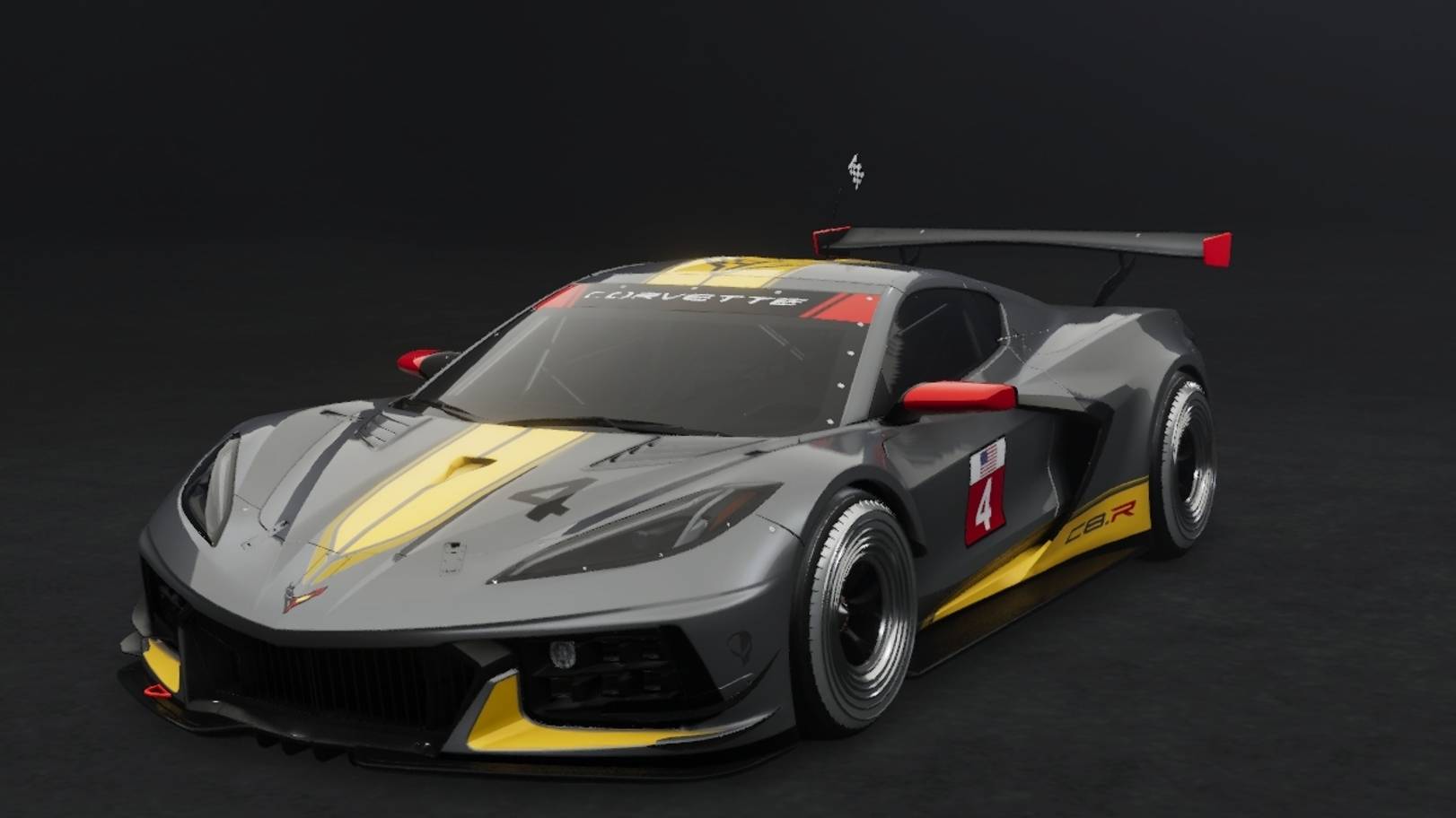 Автомобиль Chevrolet Corvette C8.R 2000