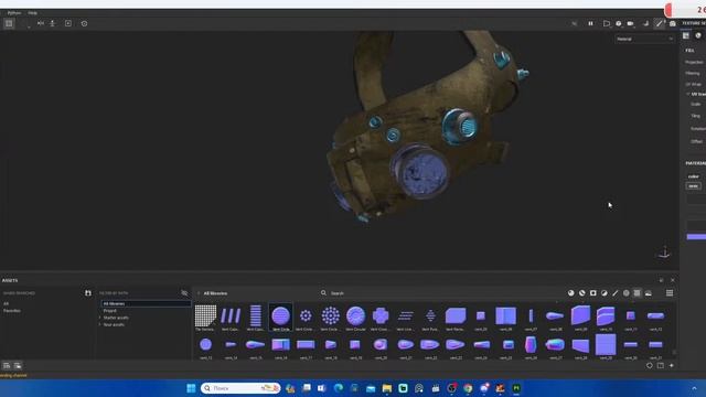 Blender#ДелаемДляКонкурса#Маска#Текстуры#Рендер#06